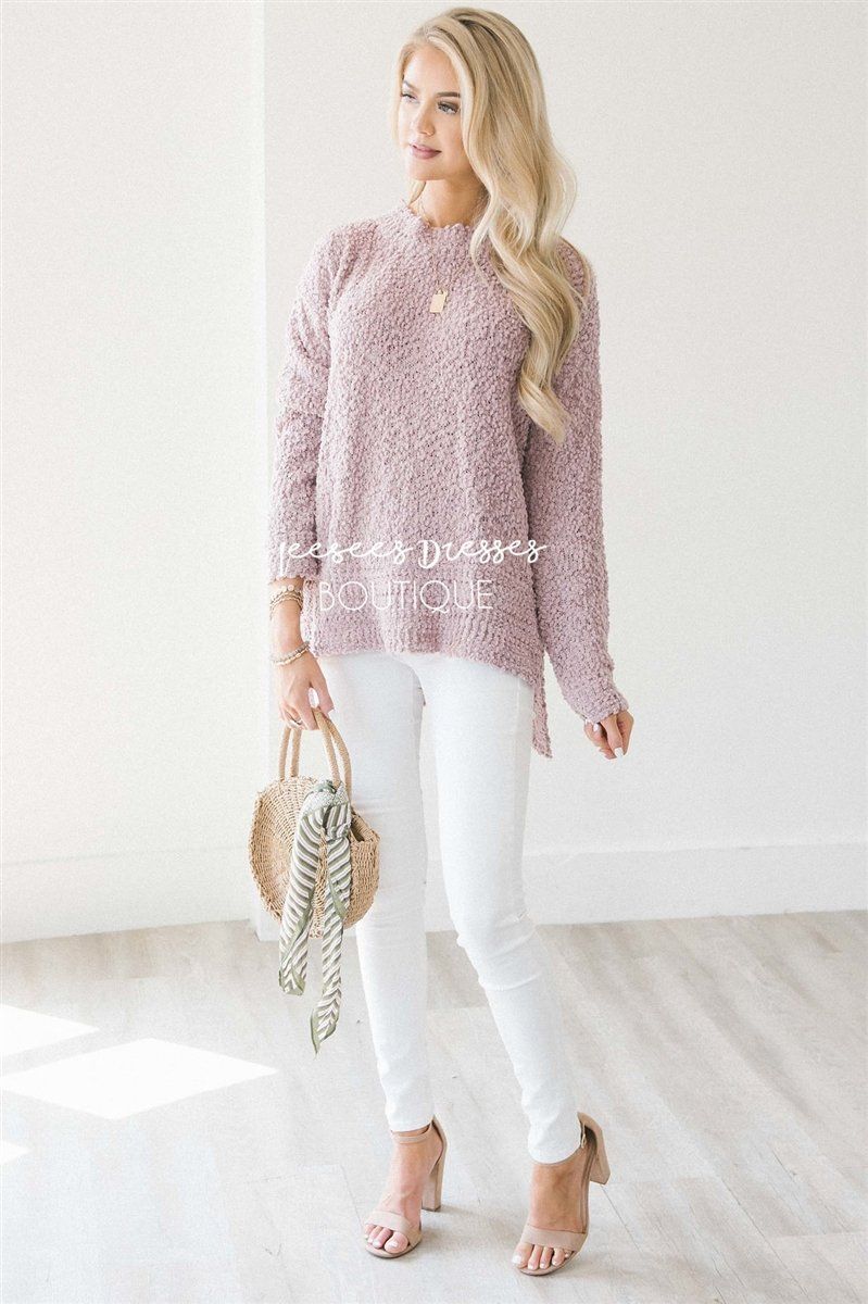 Cozy Fall Popcorn Pullover Sweater