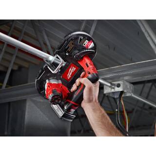 MW M12 12V Lithium-Ion Cordless Sub-Compact Band Saw XC Kit W 6.0Ah Battery 2429-21XC-48-11-2460