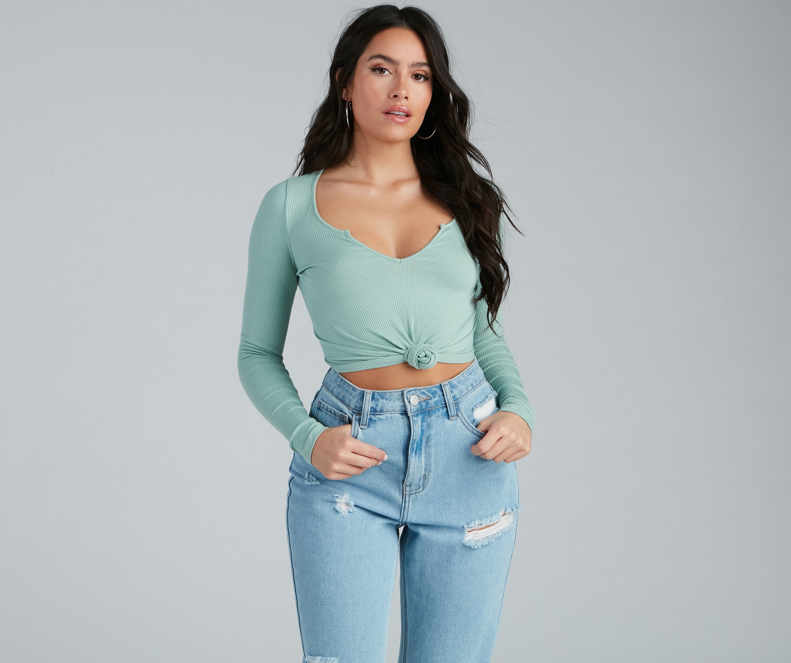 Effortless And Trendy Crop Top