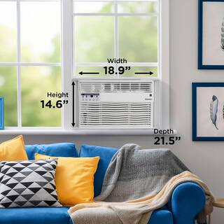 Danby 12000 BTU Window Air Conditioner with Remote DAC120EB8WDB