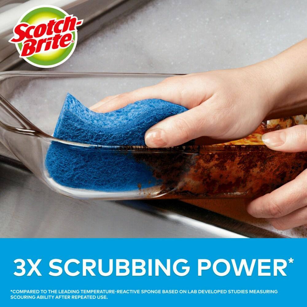 Scotch-Brite Non-Scratch Scrub Sponge (9-Pack) MP-3-8-D COMBO1