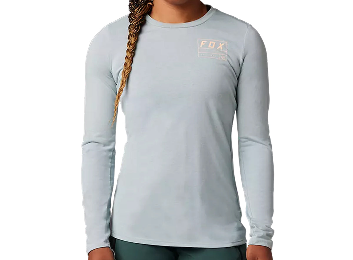 Fox Racing Ranger Dri Release Long Sleeve MTB Jersey - Womens - Gunmetal