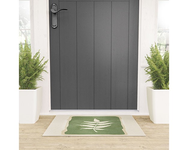 Nadja Leaf Design 19 Welcome Mat Society6