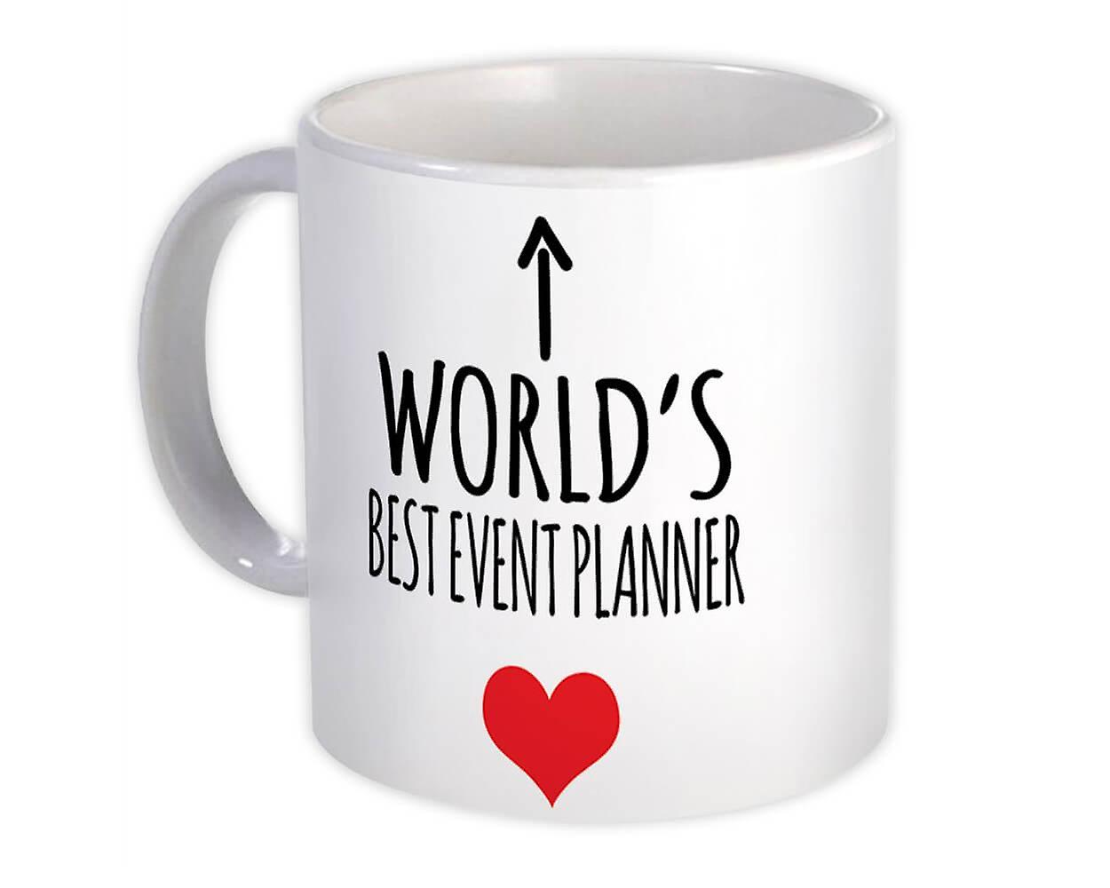 Gift Mug: Worlds Best EVENT PLANNER Heart