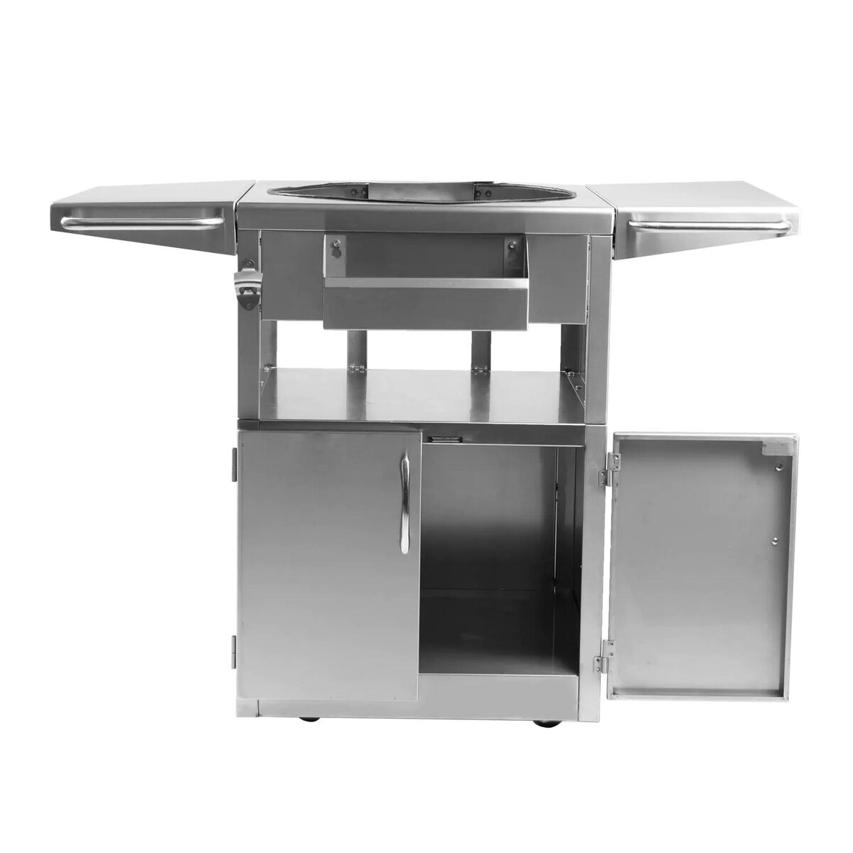 Signature Stainless Steel Grill Cart For 18-Inch Kamado Grill