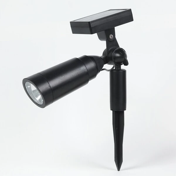 Solar Garden and Landscape 15LM Adjustable LED Spotlight