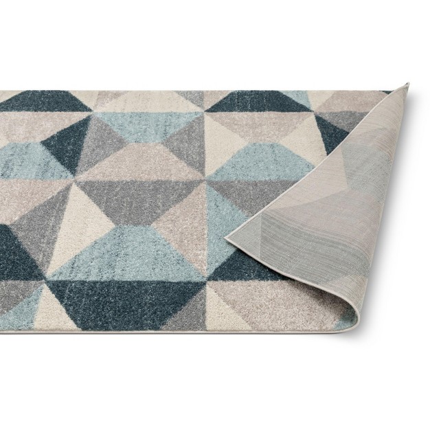 Yara Scandanavian Abstract Geometric Area Rug