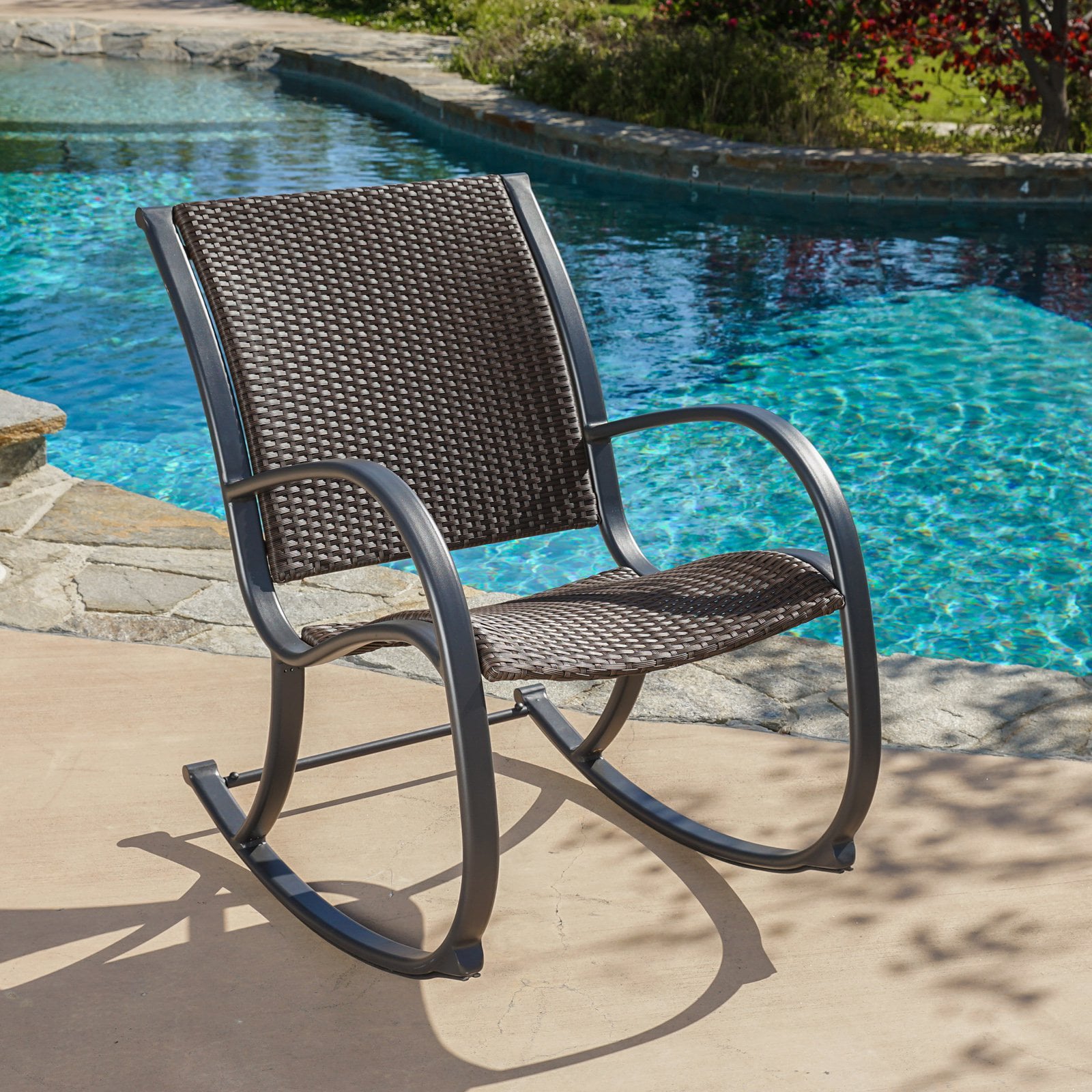 Nevin Outdoor Rocking Chair