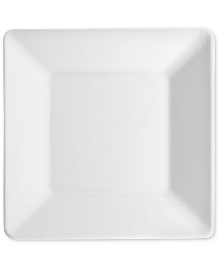 Q Squared Diamond Square 5.5 Melamine Bread and Butter Plates Set Of 4