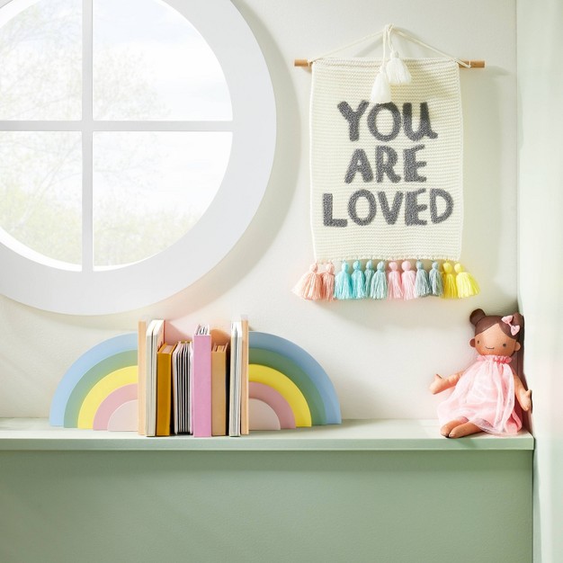 Rainbow Bookends