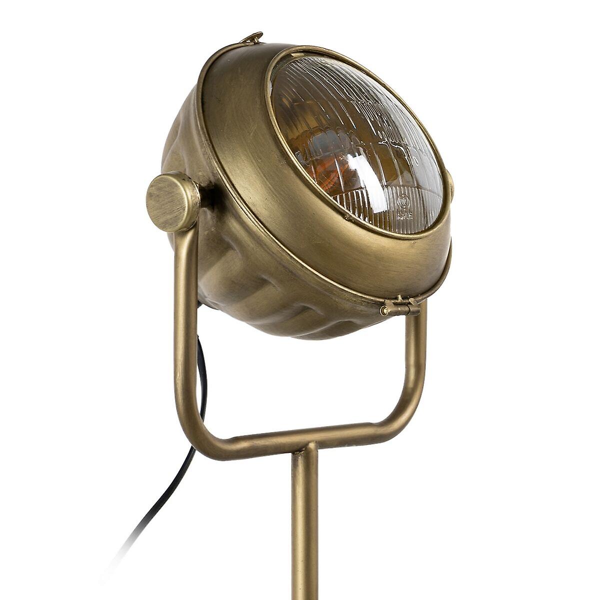 Desk lamp 18 x 18 x 60 cm Golden Metal