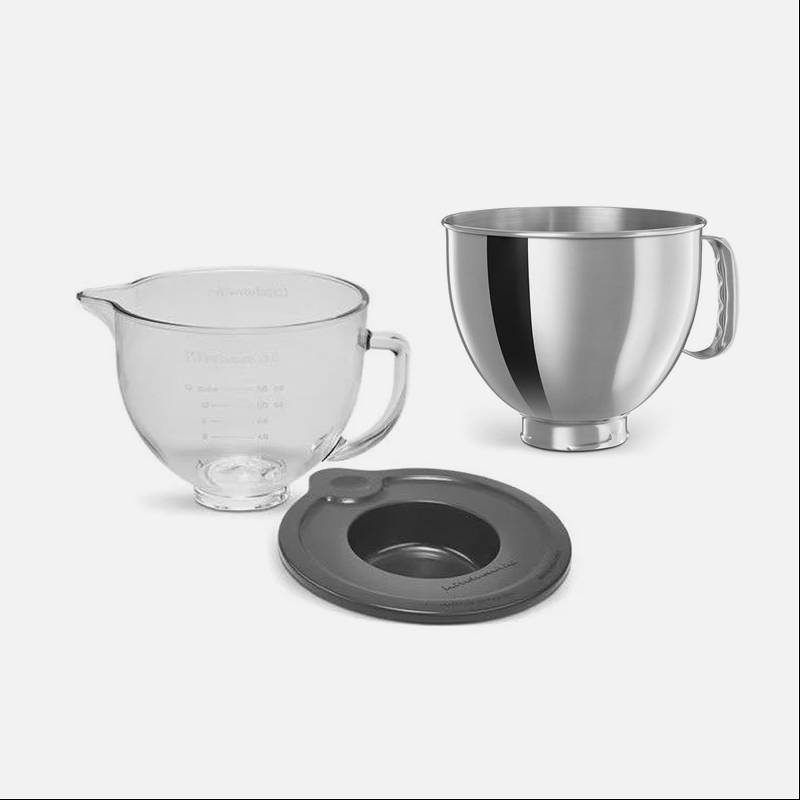 Stand Mixer Bowl Pack - Set of 2 - Fits 4.5-Quart and 5-Quart KitchenAid Tilt-Head Stand Mixers | KitchenAid