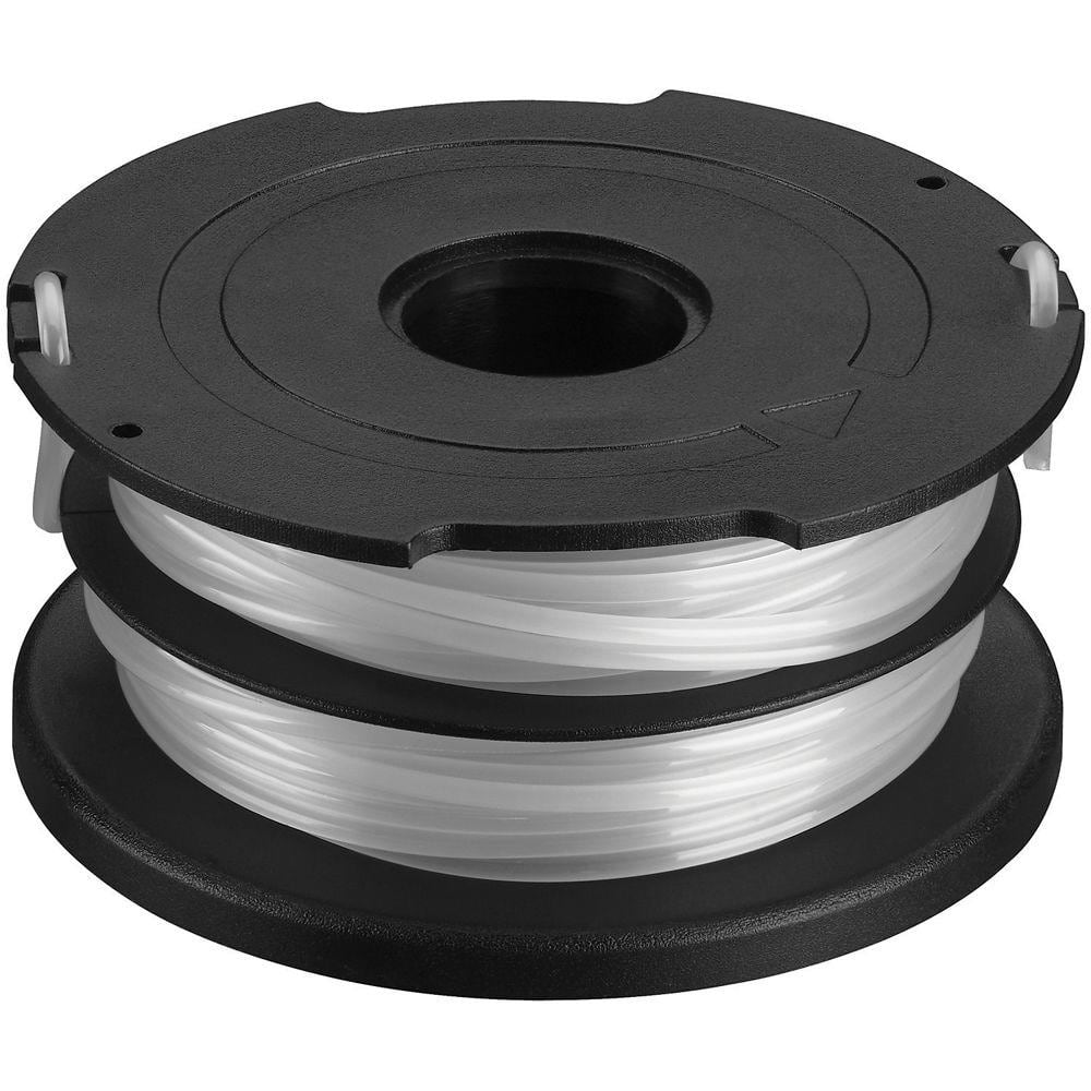 BLACK+DECKER 0.065 in. x 40 ft. Replacement Dual Line Automatic Feed Spool AFS for GH700 and GH750 Electric Trimmer/Edger DF-065-BKP  1