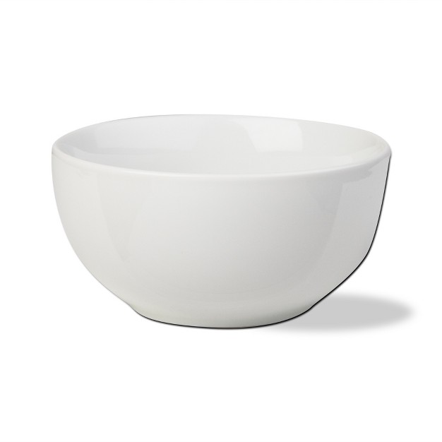 Tagltd Whiteware Porcelain Dishwasher Safe Bowl 20 Oz