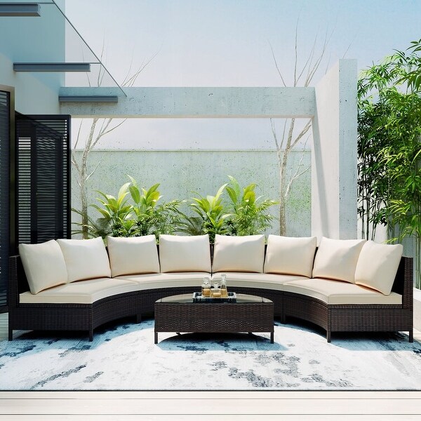 Patio Sofa Set 8