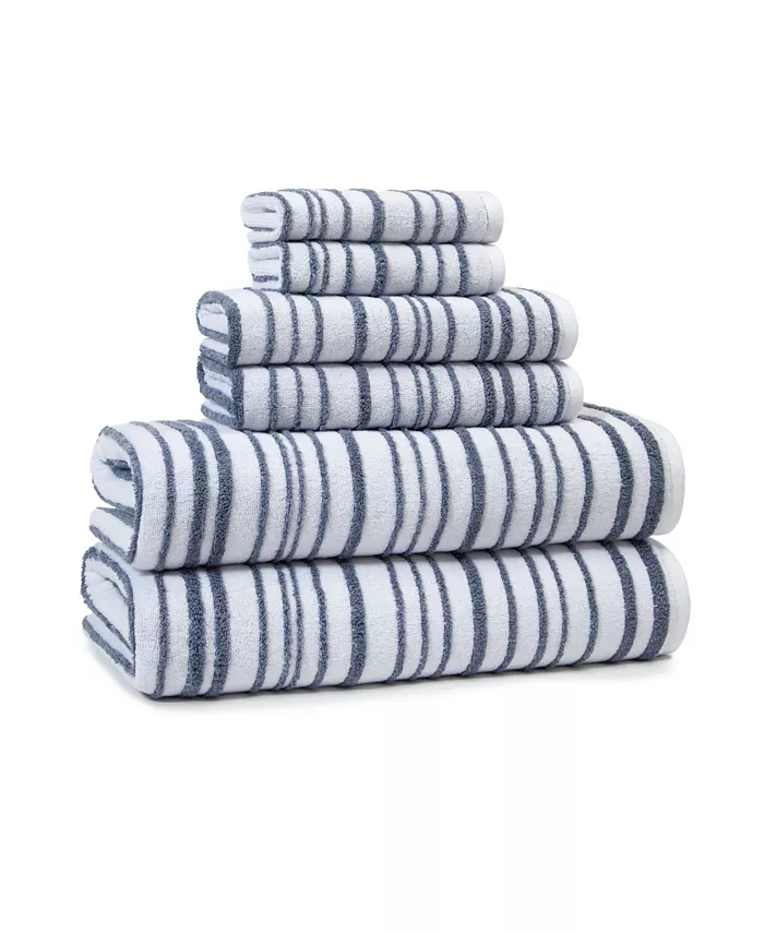 Cassadecor Urbane Stripe Cotton Bath Towel 30 x 56