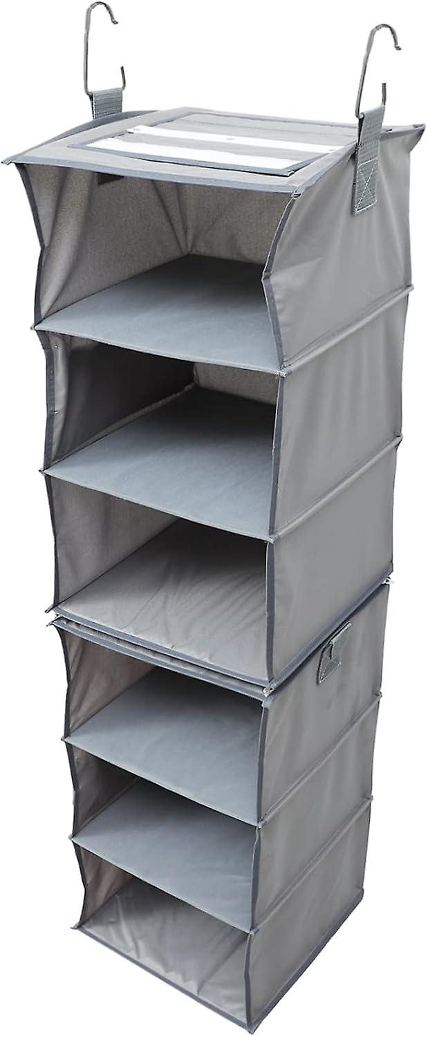 Clothes Storage Cabinet Foldable Shelves Pant Organizer for Closet Clothing Storage Bags Closet Hang