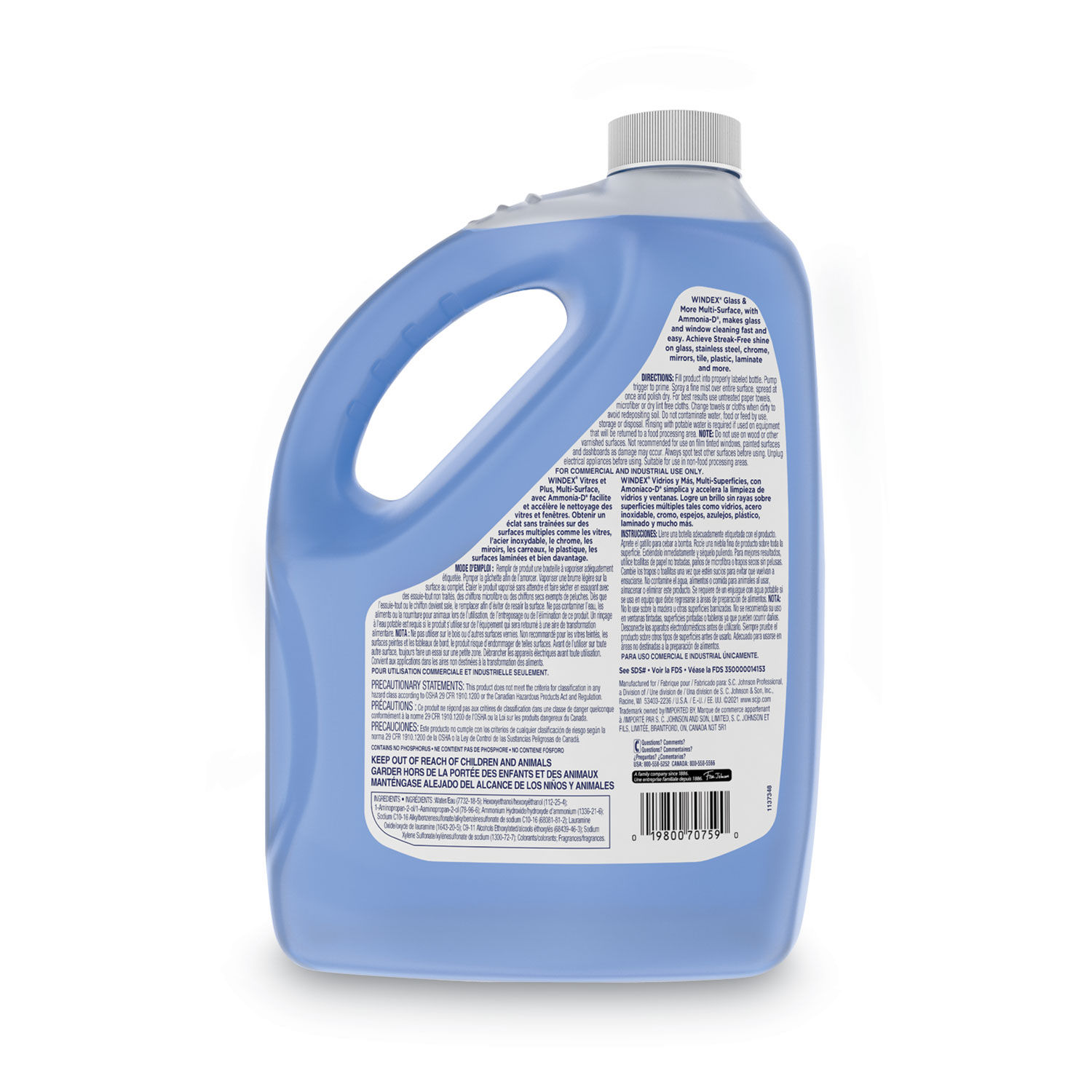 Glass Cleaner with Ammonia-D by Windexandreg; SJN696503EA