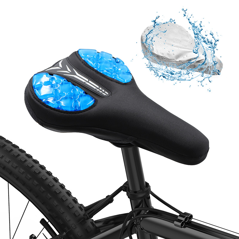 Bicycle Liquid Silicone Gels Breathable Comfortable Extra Soft Cycling Bike Saddle Cover