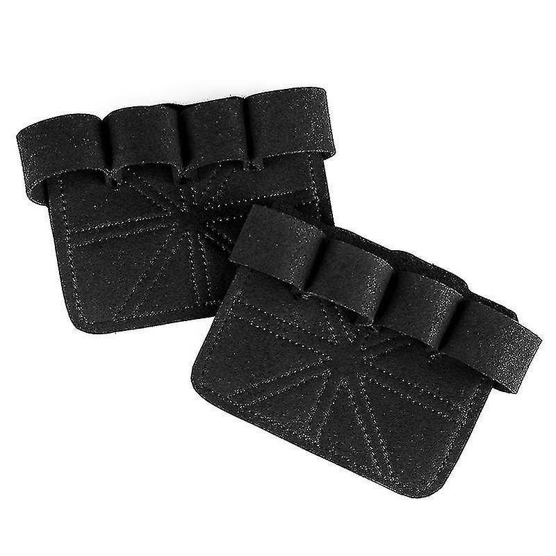 Cow Gym Hand Grips Weight Lifting Protection Gloves Half Finger Anti-skid Pull-ups Training Hand Grips Gloves Workout Jiujiuso