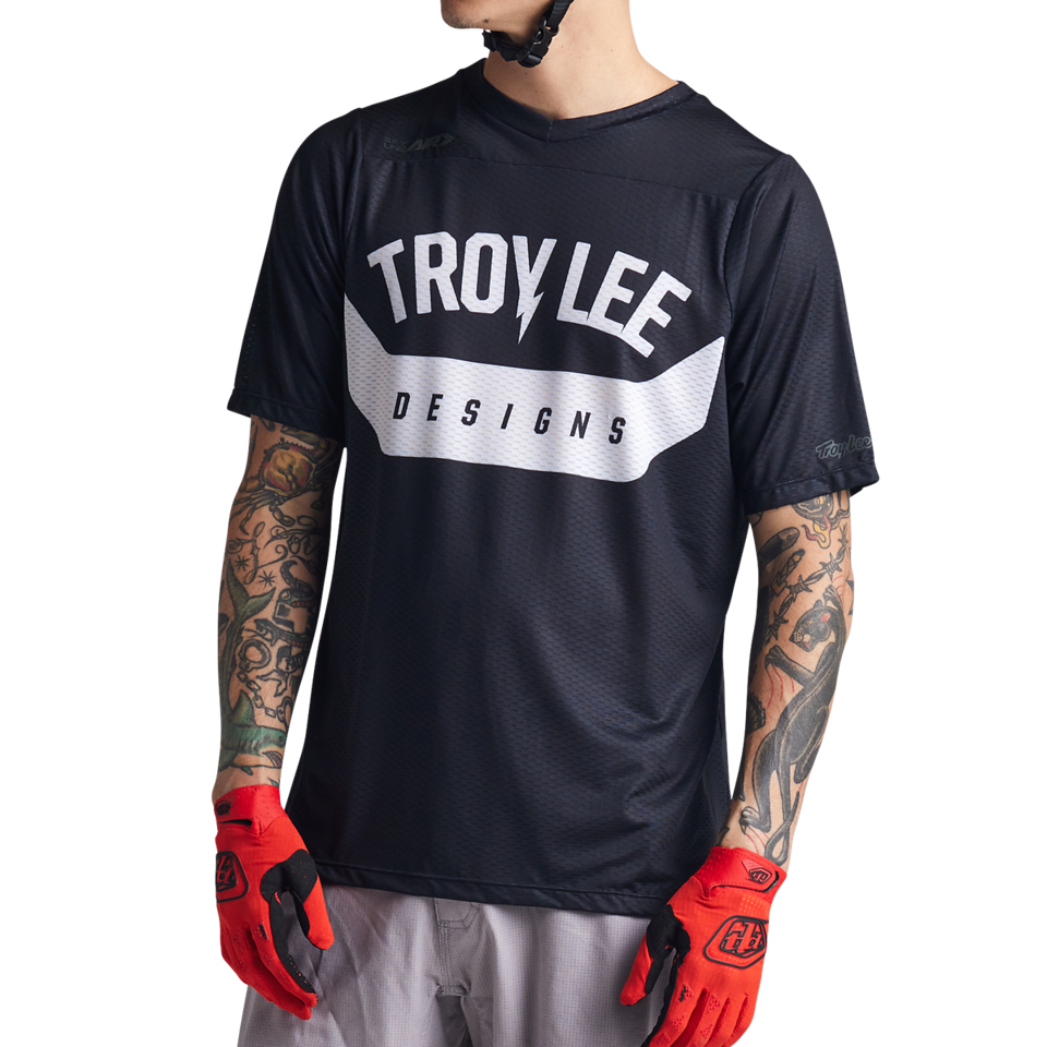 Troy Lee Designs Skyline Air Short Sleeve MTB Jersey - Air Core - Black