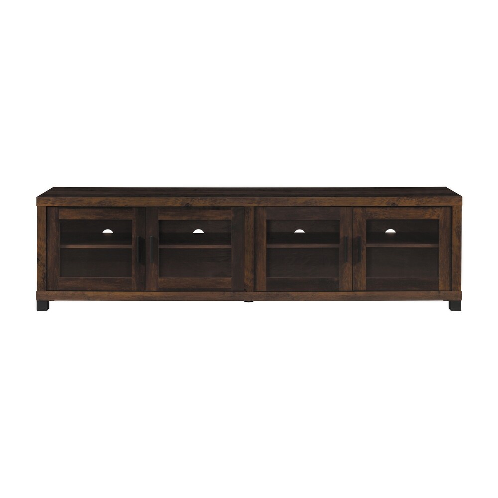 Coaster Furniture Sachin Rectangular TV Console with Glass Doors