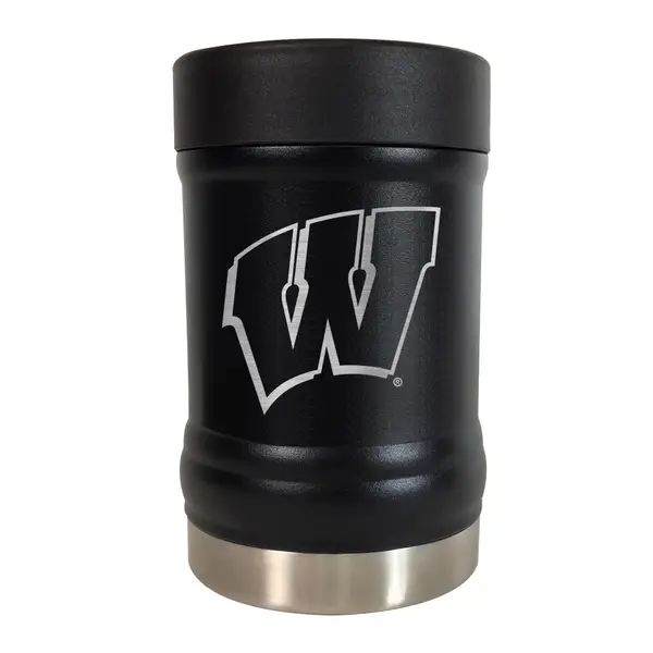 Wisconsin Badgers 12 oz Stealth Locker Can Holder