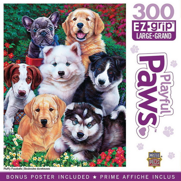 Masterpieces  174Playful Paw EZ Grip 300 Piece P...