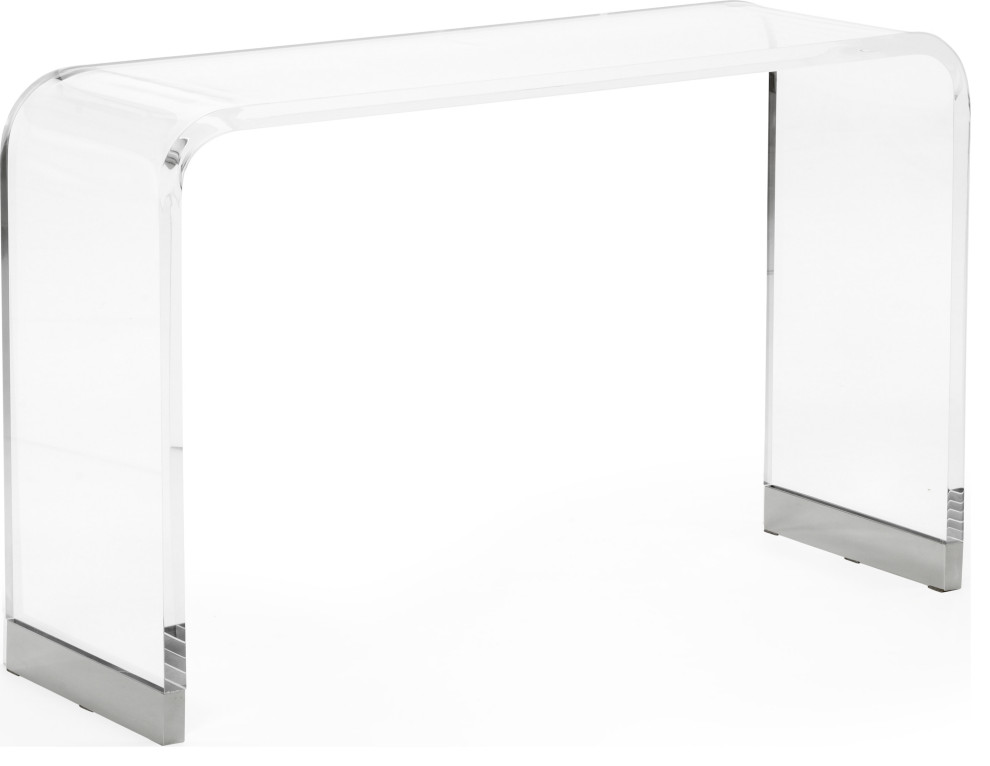 Waterfall Console   Contemporary   Console Tables   by HedgeApple  Houzz