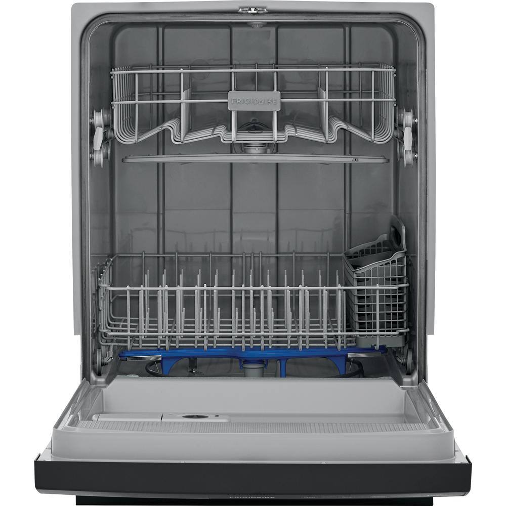 Frigidaire 24 In. in. Front Control Built-In Tall Tub Dishwasher in Stainless Steel with 3-Cycles 55 dBA FFCD2413US