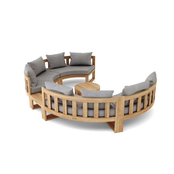 SET811 Circular Modular Deep Seating Set