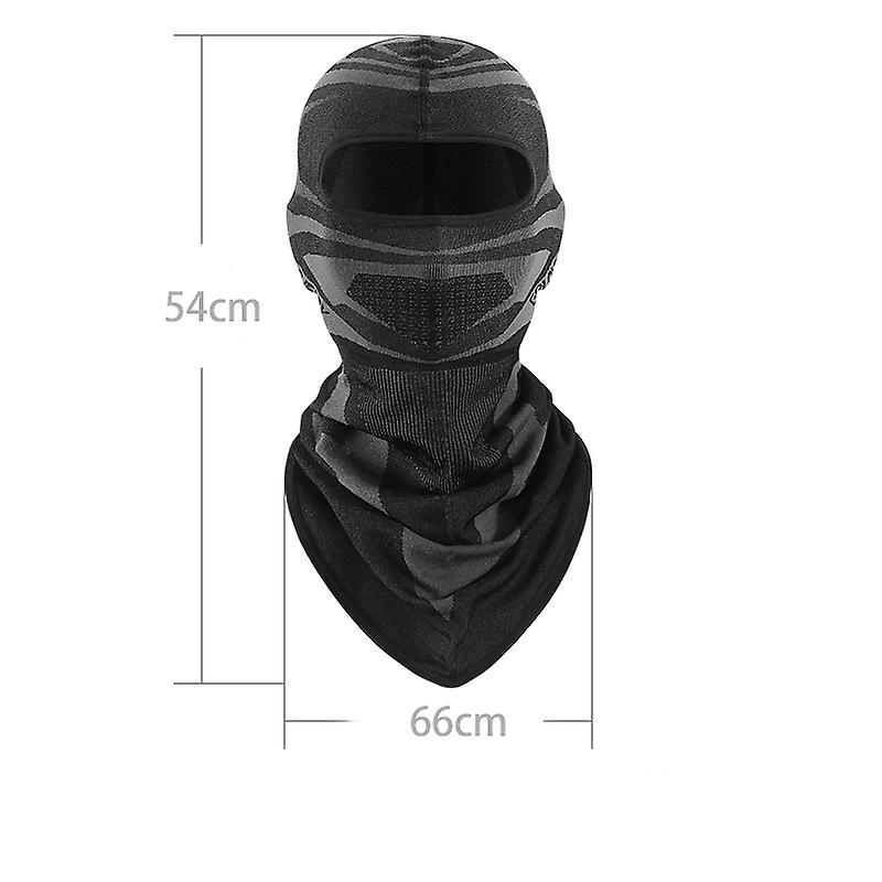 Winter Windproof Fleece Ski Mask Motorcycle Thermal Balaclavas Face Mask