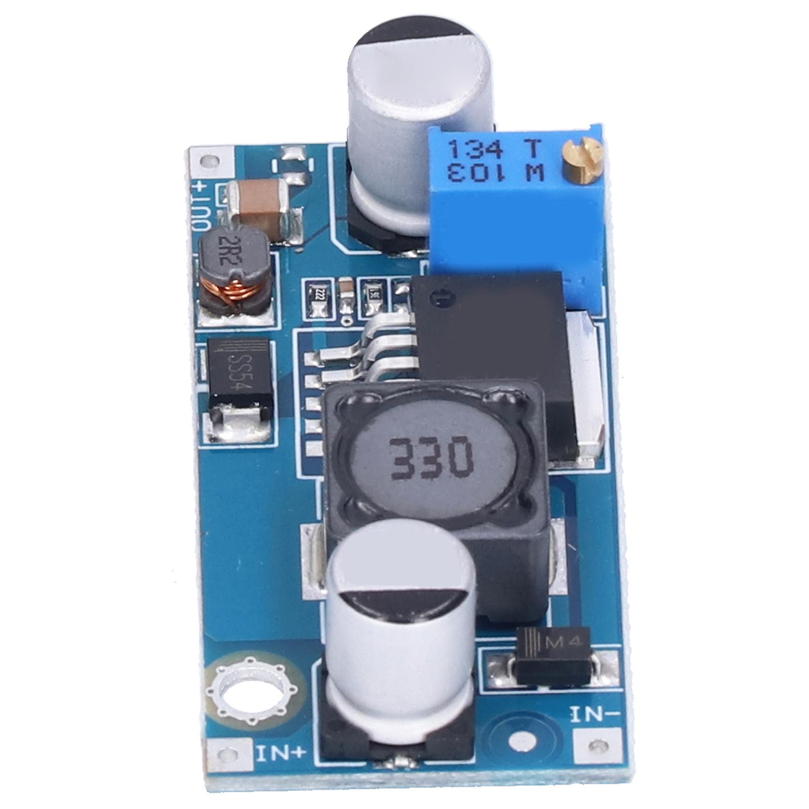 Boost Module LM2587 DC‑DC Mini Portable Blue Boost Converter for Voltage Adjustment Power Supply