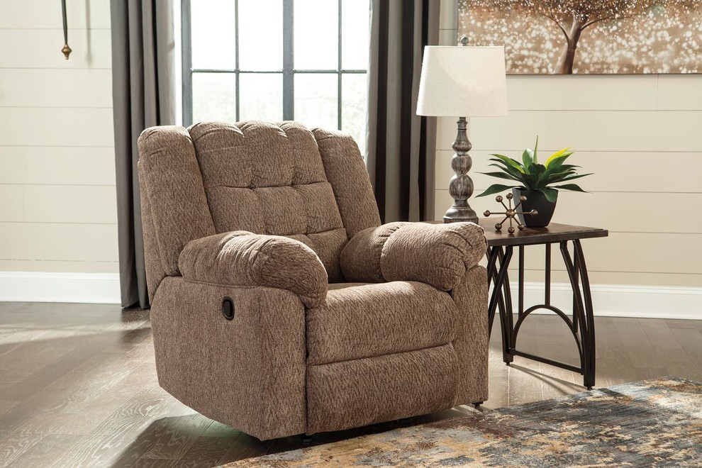 Workhorse Rocker Recliner in Cocoa 5840125   Transitional   Recliner Chairs   by Emma Mason  Houzz