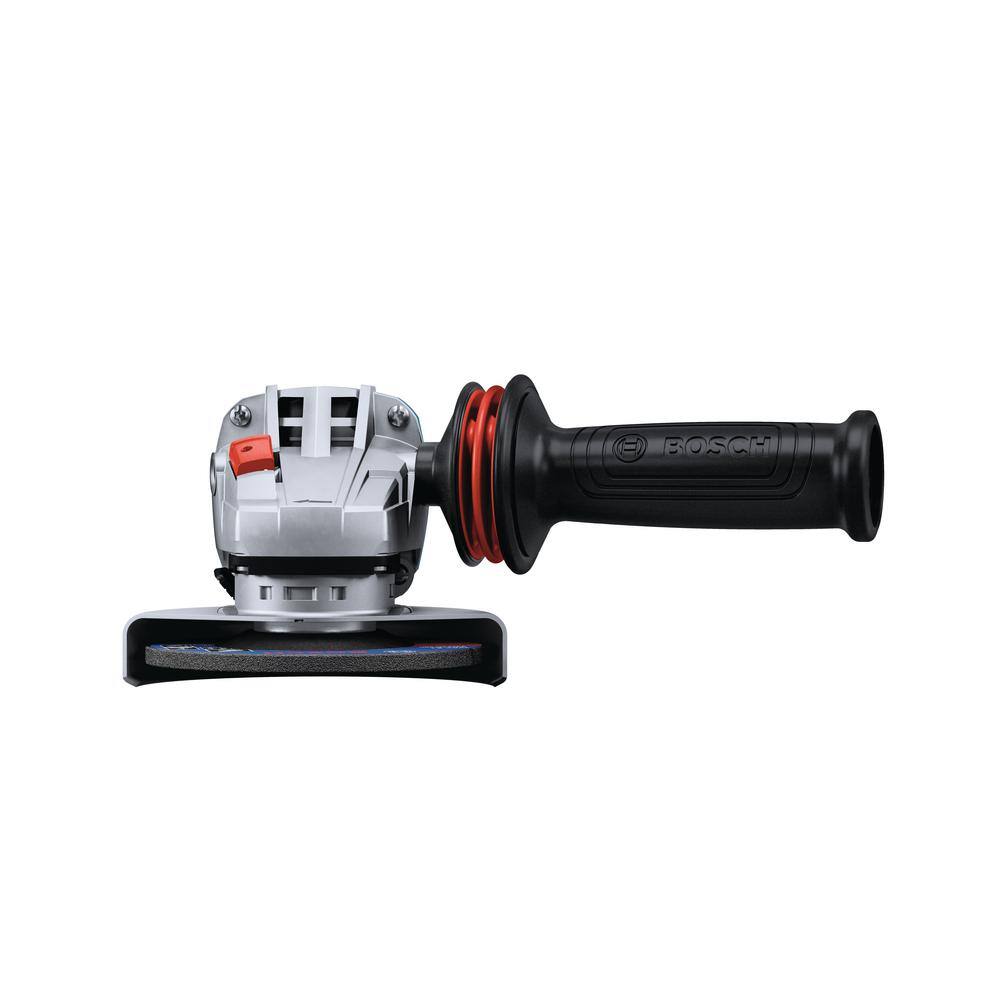 Bosch Corded 4-12 in. 10 Amp Ergonomic Angle Grinder with Paddle Switch GWS10-450