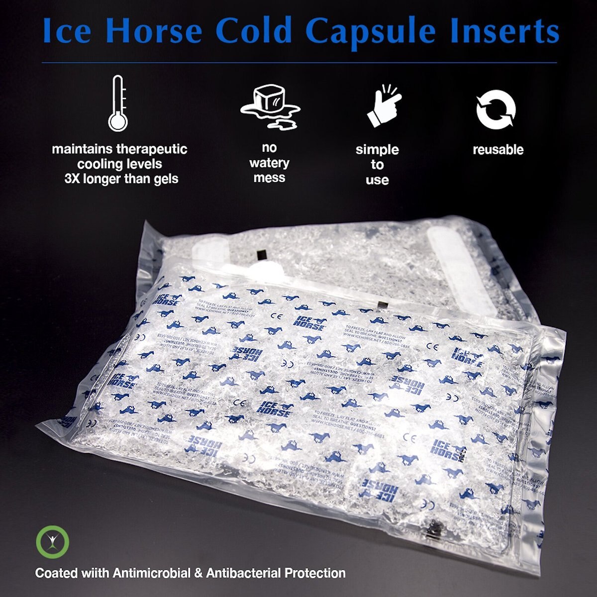 Ice Horse Back Horse Blanket