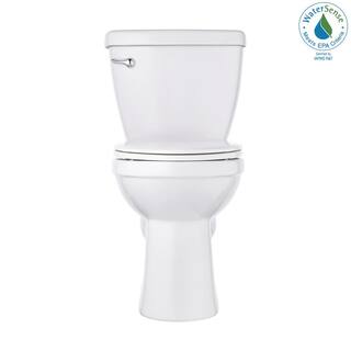 Delta Foundations 2-piece 1.28 GPF Single Flush Elongated Front Toilet in White Seat Included (9-Pack) SVS9-C43913-WH