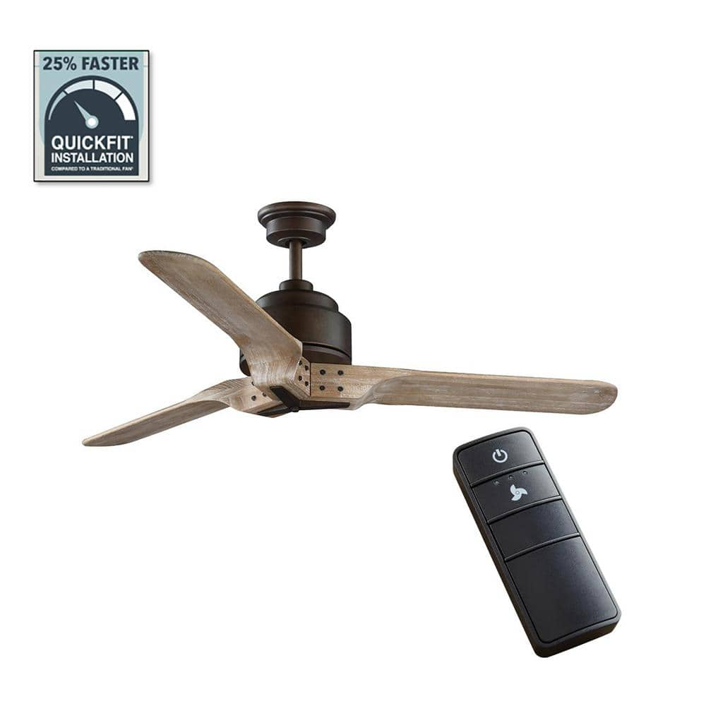 Home Decorators Collection Chasewood 54 in IndoorOutdoor Roasted Java Ceiling Fan with Remote Control