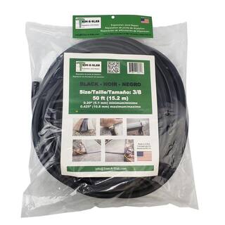 Trim-A-Slab 38 in. x 50 ft. Concrete Expansion Joint in Black 3608