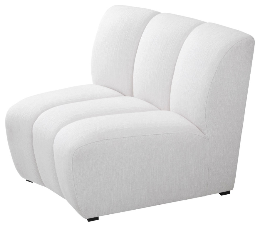 Curved Modular Sofa  Eichholtz Lando   Transitional   Armchairs And Accent Chairs   by Oroa   Distinctive Furniture  Houzz