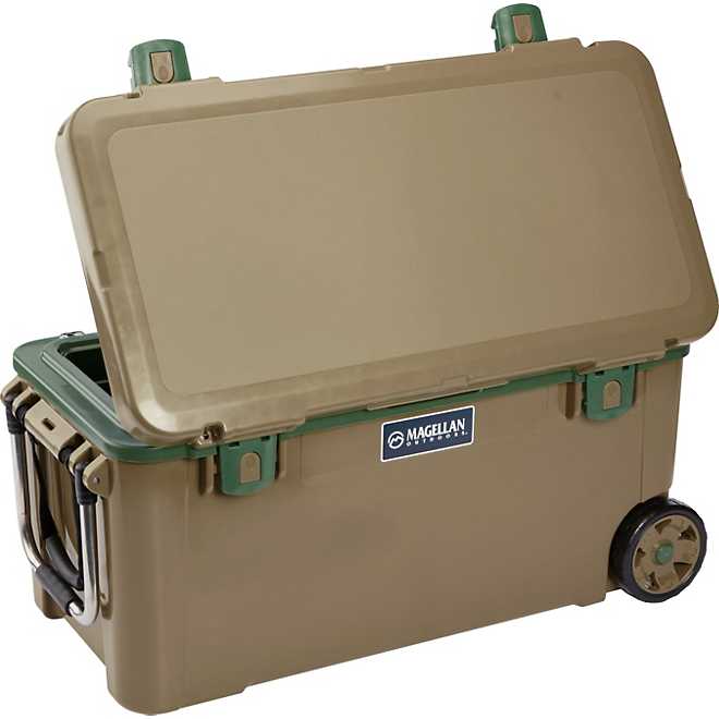 Magellan Outdoors Ice Box 75 qt Wheeled Cooler