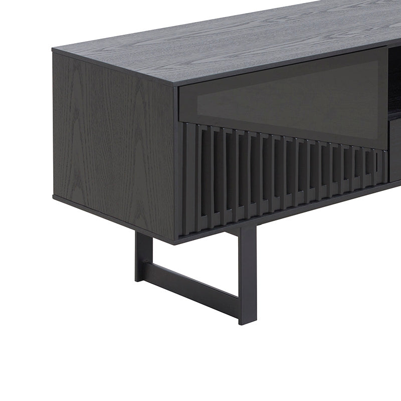 MONTANA Entertainment TV Unit 160cm - Black Ash