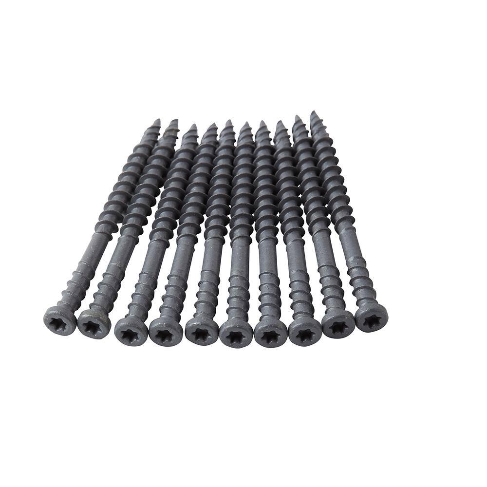 FORTRESS HULK Torpedo Tip Grey Composite Deck Screws (75-Pack) 172565754