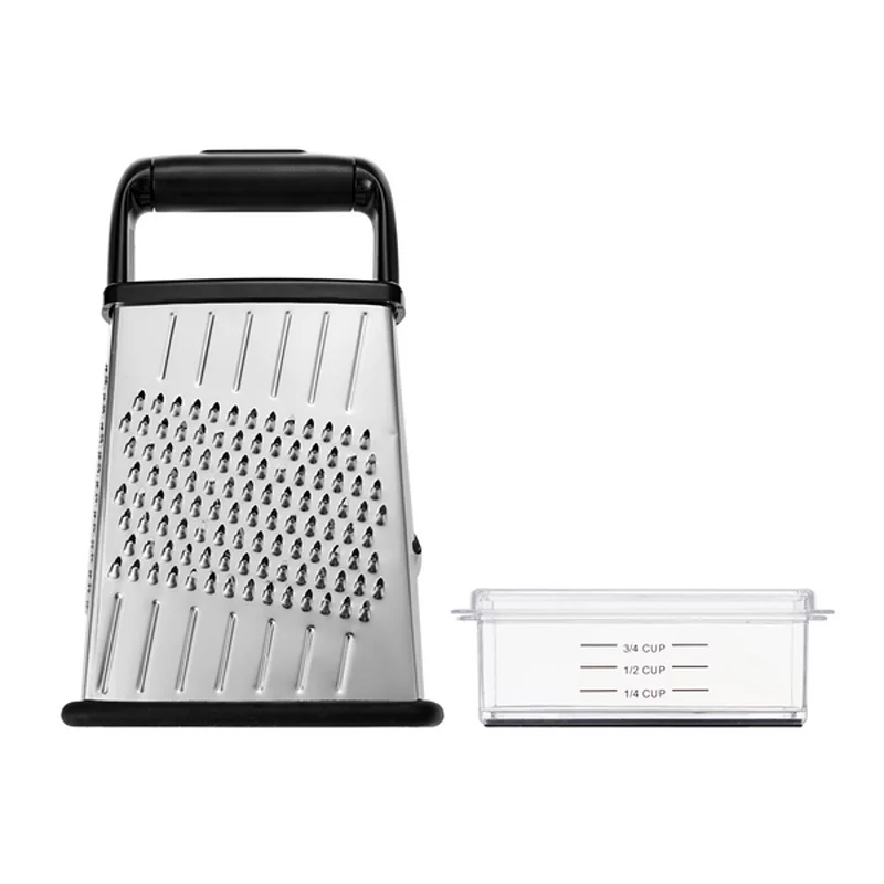 Farberware Classic Slim Box Grater with Storage Container