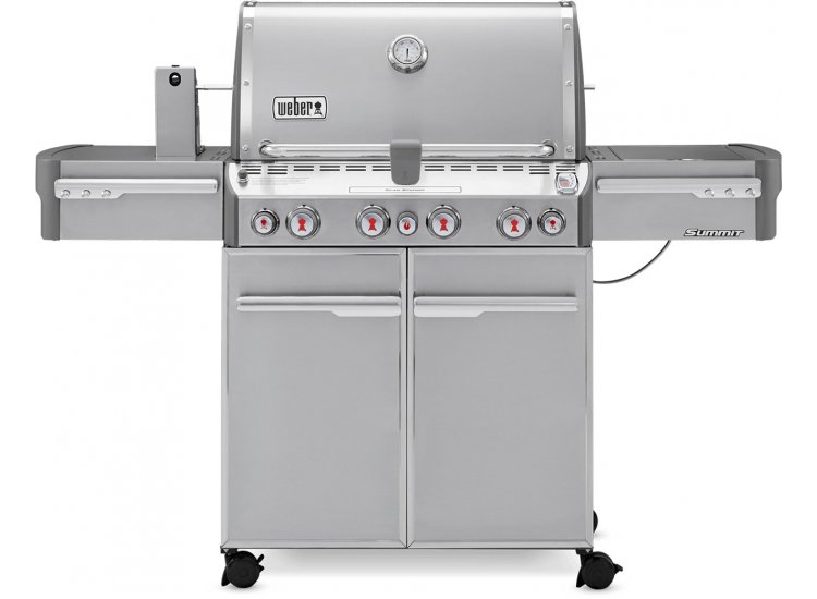 Weber Summit S-470 Stainless Steel Liquid Propane Gas Grill