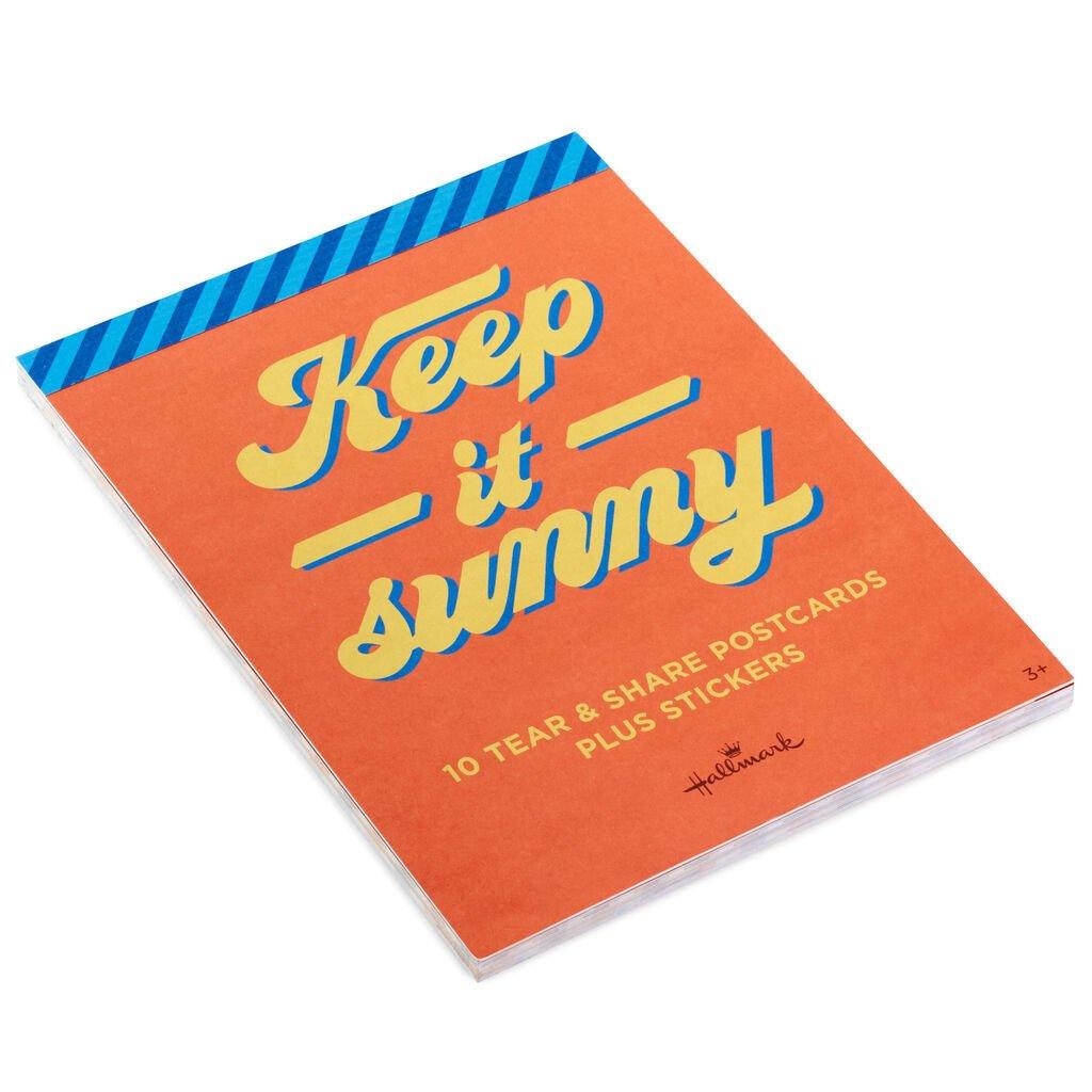 Hallmark  Keep It Sunny Postcards, Book of 10