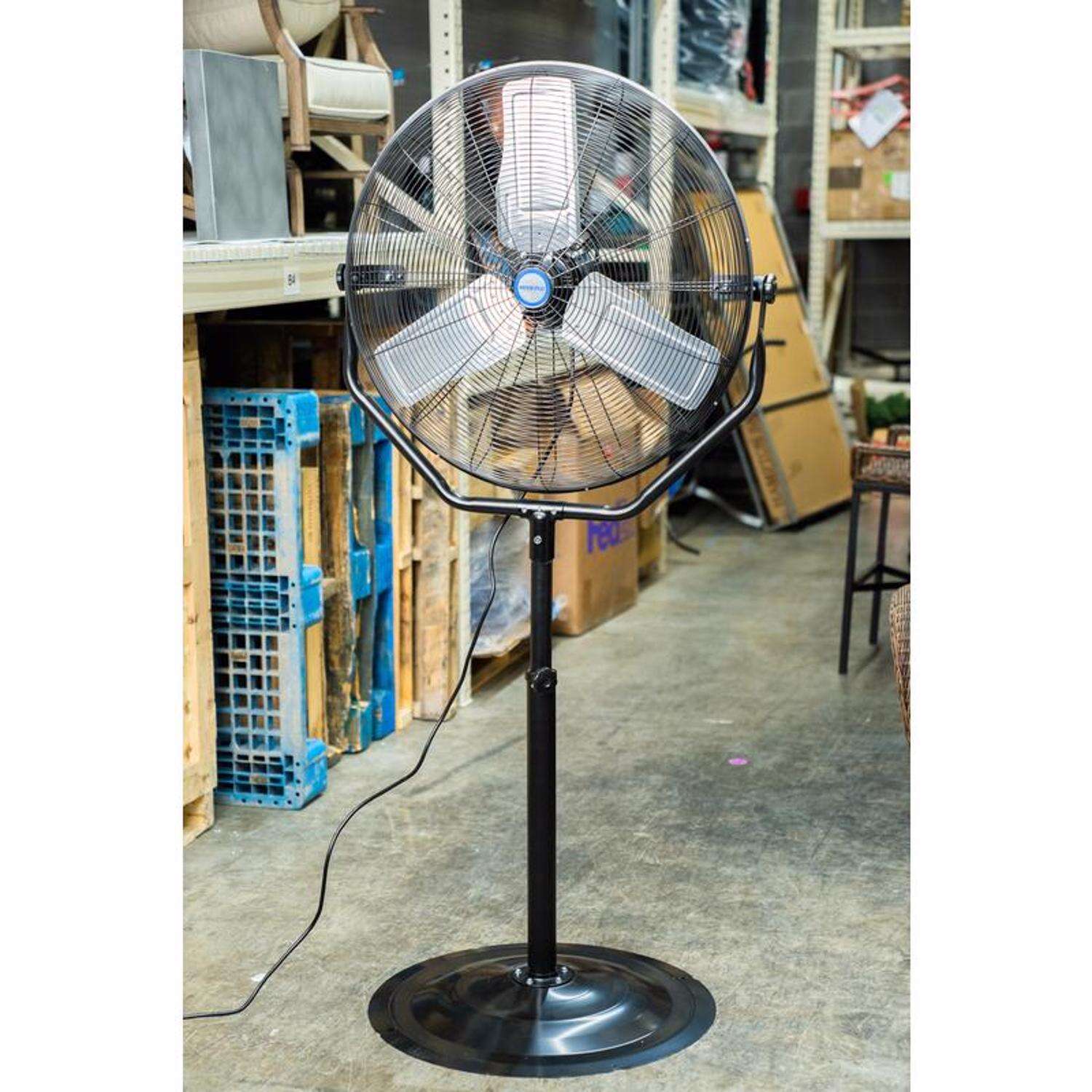 KOOL-FLO 72 in. H X 30 in. D 3 speed Pedestal Fan