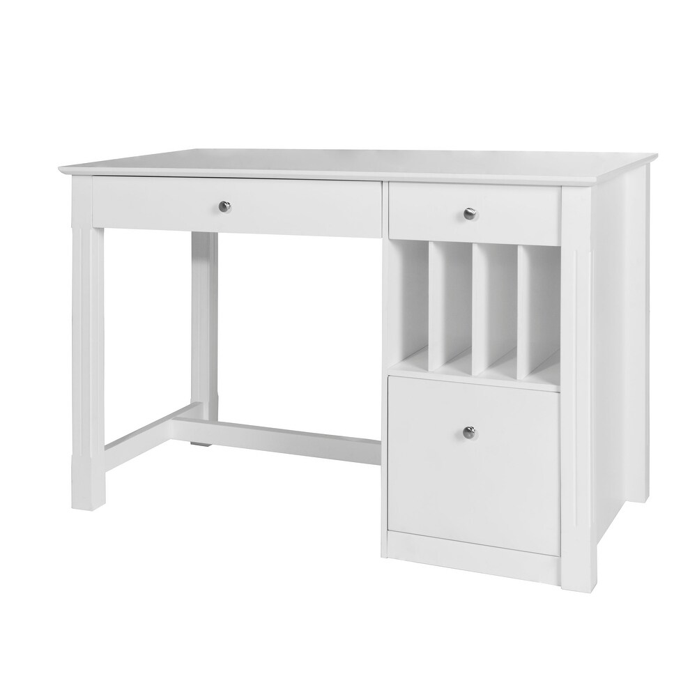 Middlebrook 48 inch Computer Storage Desk   White