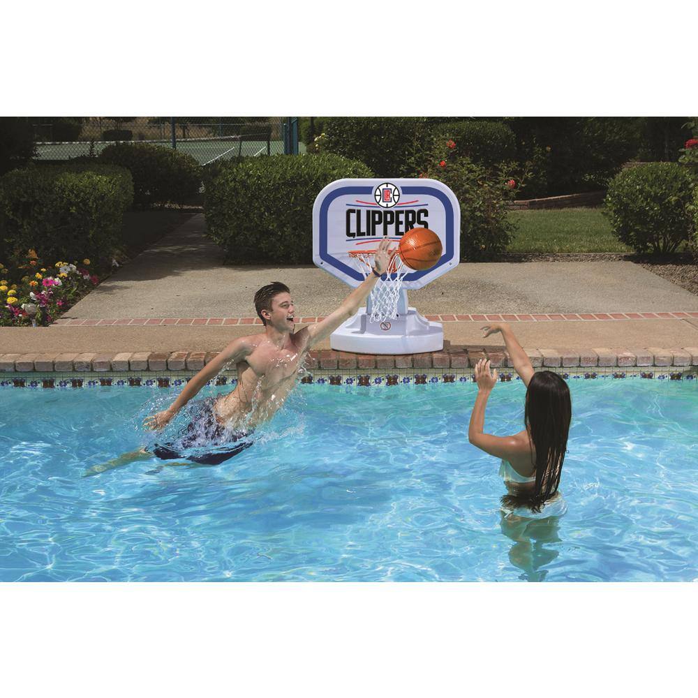 Poolmaster LA Clippers NBA Competition Swimming Pool Basketball Game 72912