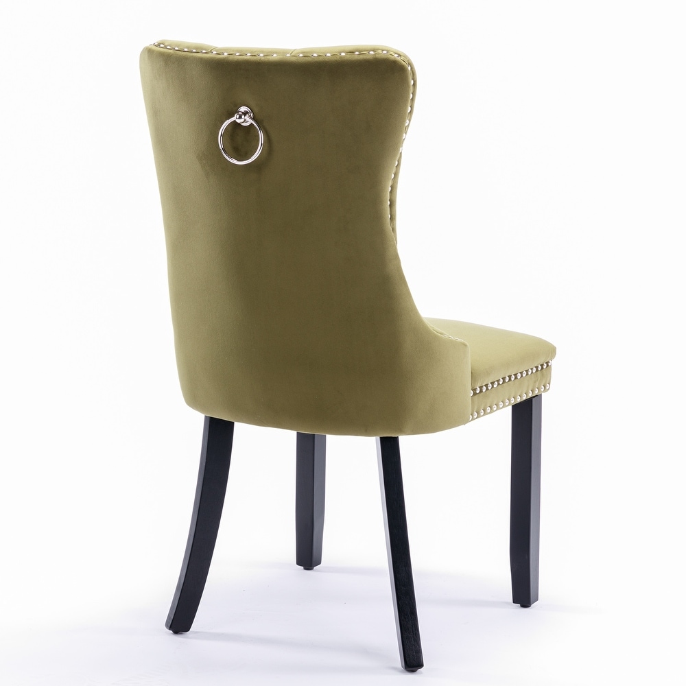 Button Tufted Barstools Sets Green Bar Stools Reading Stools Chair